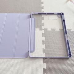 iPad ケース むらさき パステルカラー パープル
