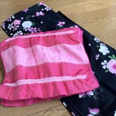 7〜8歳用　子ども　ゆかた&未使用兵児帯