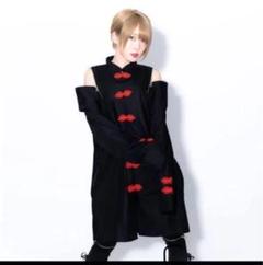 レフレム　チャイナトラックジャージ　ブラック×ホワイト　完売品 レフレム チャイナトラックジャージ ブラック×ホワイト 完売品