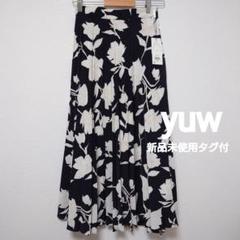 yuw☆新品タグ付☆花柄プリーツスカートのサムネイル