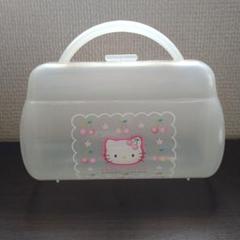 平成 レトロ 1999年 エンジェル キティ プラスチック ケース かご2個
