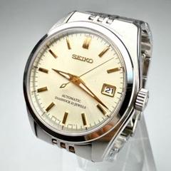 ［稼働品］SEIKO 6R15-00H0 メカニカル　23石　裏スケ　ゴールド JA-1275| セイコー 6R15-00H0 SARB046 メカニカル 23石 自動巻き