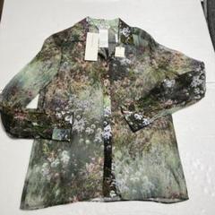 MaxMara 花柄シルクシャツ サイズ36