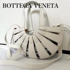 お歳暮 VENETA □極美品□BOTTEGA ショルダーバッグ フレンチ シェル バッグ