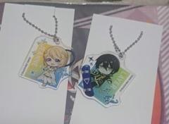 コンパス ローソンコラボ 缶バッジ、アクリルキーホルダー