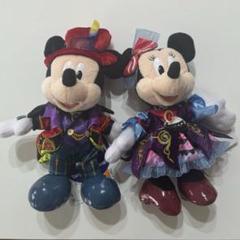 ディズニー ハロウィン　ミニー ミッキー ぬいぐるみバッジ 2024 ぬいバ ミッキー ミニー ぬいぐるみバッジ ディズニーハロウィン