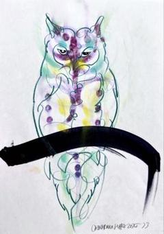 木原千春5分間ドローイング/owlエスキース13 - メルカリ
