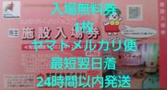 スパリゾートハワイアンズ 入場券 4枚 激安価格 4枚 常磐興産 株主優待券 スパリゾートハワイアンズ施設入場券の