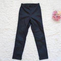 GU クロップドレギンスパンツ ロング ネイビー レディース M