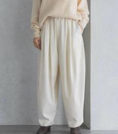 apart by lowrys スラックスコクーンボリュームパンツ