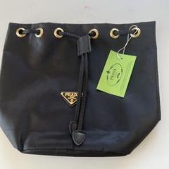 PRADA ノベルティ　巾着袋 PRADA - プラダ【PRADA・巾着袋・ノベルティ】＊新品＊の通販 by