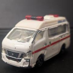 トミカ 非売品 浜松市消防本部 救急車 特注品 白箱 日産キャラバン 1/67 トミカ 非売品 浜松市消防本部 救急車 特注品 白箱 日産