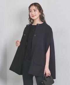 最終お値下げ!【ほぼ新品】United arrows ケープ ポンチョ コート 2025年最新】UNITED ARROWS 季節感:冬 レディース ポンチョ