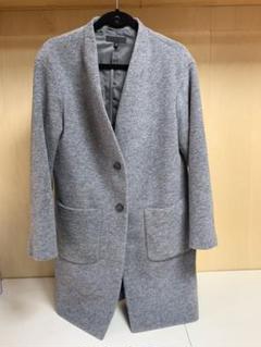 美品 ユニクロ レディースコート グレイ M