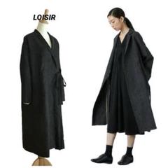 【LOISIR】リネン グレンチェック テーラー衿コート LOISIR】リネン グレンチェック テーラー衿コート - メルカリ