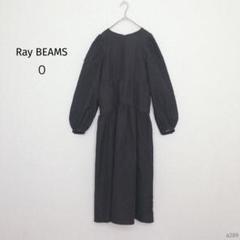 レイビームス|スルレジャカードパフロングスリーブワンピース【０】シンプル 綺麗め