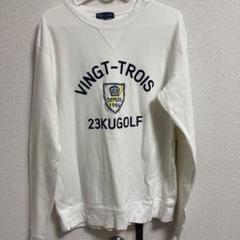 23K GOLF ホワイト セーター Mサイズ