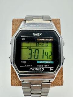 TIMEX デジタル腕時計　シルバータイメックス A983