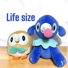希少】 ポケモンセンター限定 等身大 モクロー アシマリ