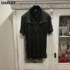 OAKLEY オークリー 半袖シャツ L ボーダー ニット ゴルフウェア