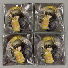 ☆銀魂 キャラポップストア 和紙風 缶バッジ 花鳥風月 山崎退 4