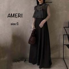 美品 AMERI LAYERED CAMI FLARE DRESS セット S