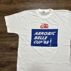 90s diet Coke AEROBIC BELLE CUP '93 Tシャツ