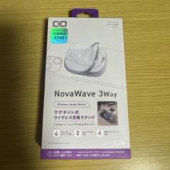 CIO NovaWave 3Way ワイヤレス充電スタンド　ホワイトのサムネイル