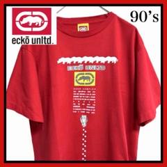 90s シングルステッチ ヴィンテージTシャツ エコーアンリミテッド USA製