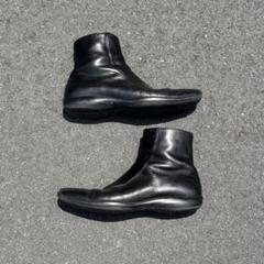 00s PRADA SPORT Square Toe Zip Boots