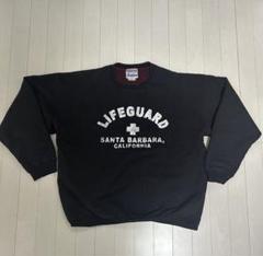 LIFEGUARD トレーナー ブラック hanesのサムネイル