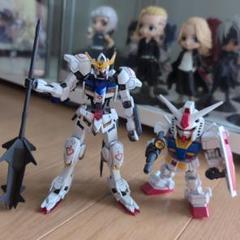HG  ガンダム　バルバトス ソリッドクリア  SDガンダム  2体セットのサムネイル