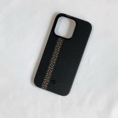 PITAKA iPhone14 Pro ケース アラミド繊維浮織 MagSafe