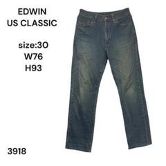 エドウィン　EDWIN US CLASSIC　デニム　ジーンズ　ジーパン　30