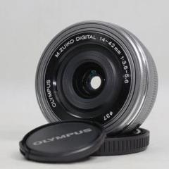 オリンパス電動パンケーキレンズ M.ZUIKO 14-42mm sliver オリンパス電動パンケーキレンズ M.ZUIKO 14-42mm sliver - メルカリ