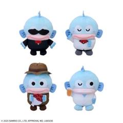 ゆるかわサンリオキャラクターズマスコット ハンギョドン ダンディズム 4点