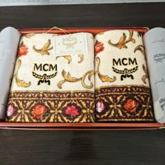 【新品未使用】MCM バスタオル フェイスタオル バスマットセット MCM タオル 2枚セット フェイスタオル、フェイスタオル - メルカリ