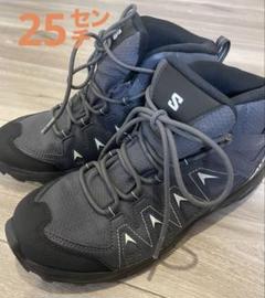 美品　SALOMON トレッキングシューズ X-BLAZE ゴアテックス　25㌢のサムネイル