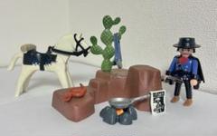 【Playmobil プレイモービル】3798 賞金稼ぎ　絶版品　箱付　送料込み