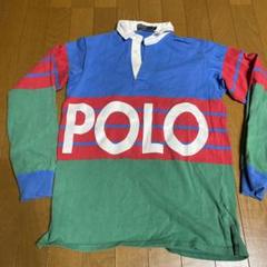 POLO 1992 ラガーシャツ オリジナル 当時物 ラルフローレン 1992 vintage ラガーシャツ