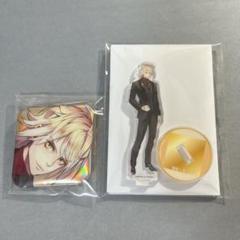 刀剣乱舞 大本丸博 スクエア缶バッジ&祝装ミニアクリルスタンド
