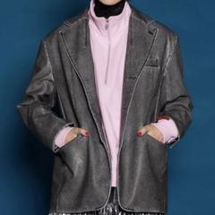 23AW ウォッシュドレザーシングルジャケット　メゾンスペシャル 23AW ウォッシュドレザーシングルジャケット メゾンスペシャル