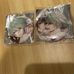 カラマリ 笹塚尊 スクエア缶バッジ birthday 缶バッジ 限定