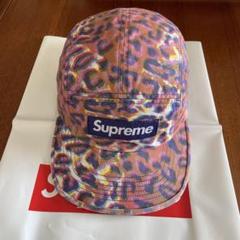 Supreme レオパード柄 キャップ SUPREME シュプリーム ☆レオパードヒョウ柄5パネル (Supreme