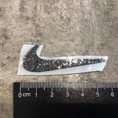 NIKE ワッペン　アイロン　ラメ