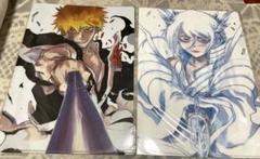 BLEACH展 BLEACH EX 原画展 黒崎一護 朽木ルキア クリアファイル