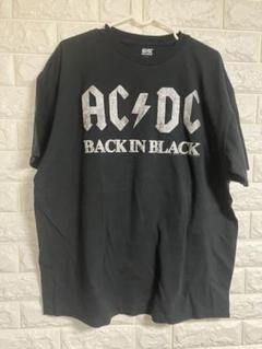 アメリカ古着 AC DC BACK IN BLACK Ｔシャツ XL