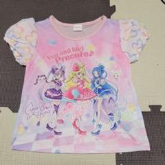 【新品未使用】バンダイ キミとアイドルプリキュア♪ パネル半袖Tシャツ 100