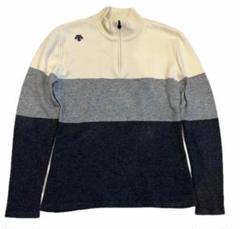 DESCENTE GOLF デサントゴルフ モックネック ニット L - メルカリ