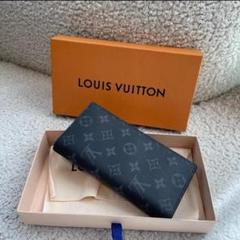 ✨Louis Vuitton✨ 二つ折り財布 ブラック* - メルカリ